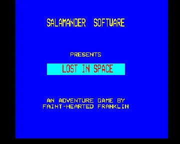 Lost in Space (19xx)(-)[h TSTH] screen shot title